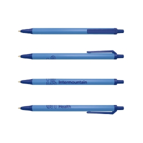 Bic Clic Stic Soft Blue and Navy - pk/25